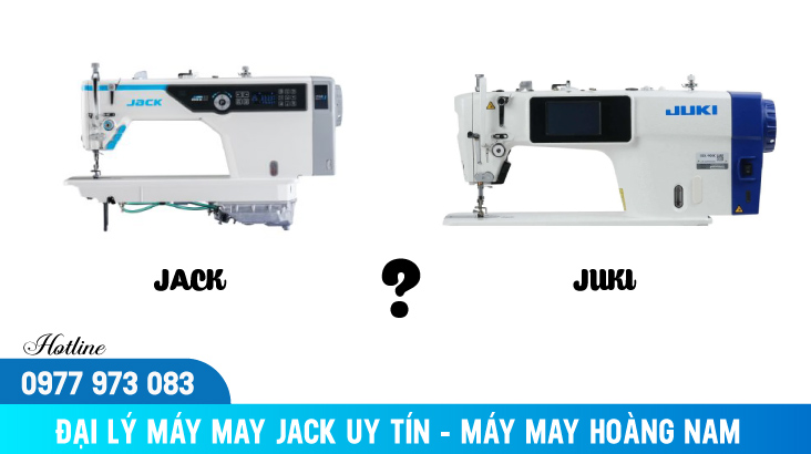 So sánh tính năng biết nói của Jack A4C với máy may thông thường?